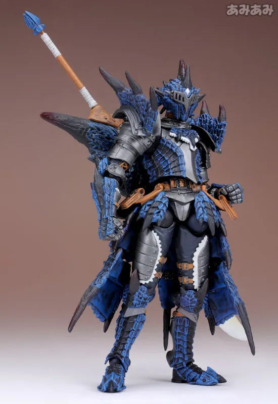 Monster Hunter - Hunter - Revoltech #123EX - Azure (Kaiyodo, Union Creative International Ltd)ㅤ – Kaiyodo – ActionFigureBrasil