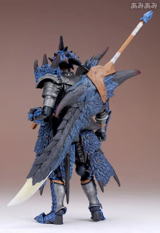 Monster Hunter - Hunter - Revoltech #123EX - Azure (Kaiyodo, Union Creative International Ltd)ㅤ – Kaiyodo – ActionFigureBrasil