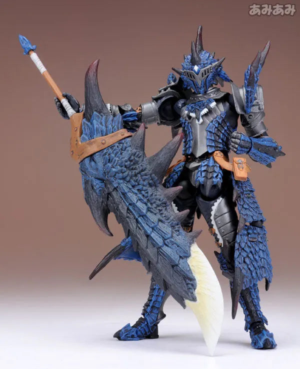 Monster Hunter - Hunter - Revoltech #123EX - Azure (Kaiyodo, Union Creative International Ltd)ㅤ – Kaiyodo – ActionFigureBrasil