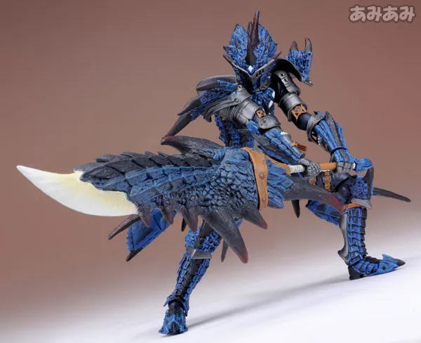Monster Hunter - Hunter - Revoltech #123EX - Azure (Kaiyodo, Union Creative International Ltd)ㅤ – Kaiyodo – ActionFigureBrasil