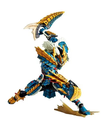 Monster Hunter - Hunter - Revoltech #133 - Jinouga Series (Kaiyodo)ㅤ – Kaiyodo – ActionFigureBrasil