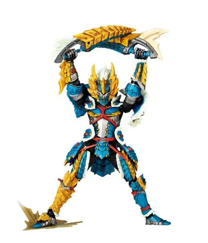Monster Hunter - Hunter - Revoltech #133 - Jinouga Series (Kaiyodo)ㅤ – Kaiyodo – ActionFigureBrasil