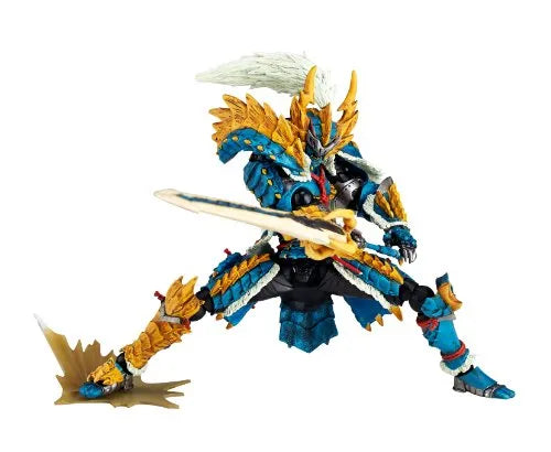 Monster Hunter - Hunter - Revoltech #133 - Jinouga Series (Kaiyodo)ㅤ – Kaiyodo – ActionFigureBrasil