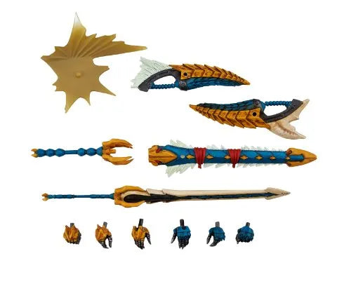 Monster Hunter - Hunter - Revoltech #133 - Jinouga Series (Kaiyodo)ㅤ – Kaiyodo – ActionFigureBrasil