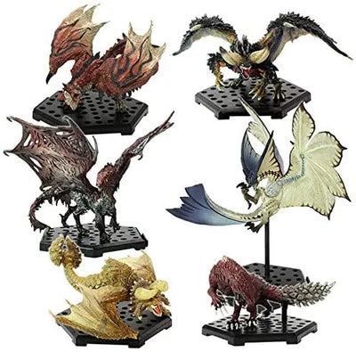 Monster Hunter - Rathalos - Nergigante - Diablos - Legiana - Odogaron - Vaal Hazak - Capcom Figure Builder - Standard Model Plus THE BEST -Vol.9, 10, 11 (Capcom)ㅤ – Capcom – ActionFigureBrasil