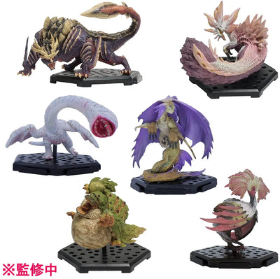 Monster Hunter Rise - Magai Magado - Tamamitsune - Furufuru - Isonemikuni - Yotsumiwadou - Akenoshirumu - Capcom Figure Builder - Monster Hunter Standard Model Plus Vol.19 (Capcom)ㅤ – Capcom – ActionFigureBrasil