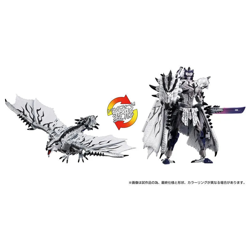 Monster Hunter - Transformers - Convoy - Liolaeus - Synergenex - Silver Liolaeus Prime (Takara Tomy)ㅤ – Takara Tomy – ActionFigureBrasil