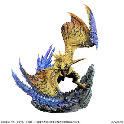 Monster Hunter Wilds - Rey Dau - Capcom Figure Builder - Capcom Figure Builder Creator's Model (Capcom)ㅤ – Capcom – ActionFigureBrasil — com base expositora