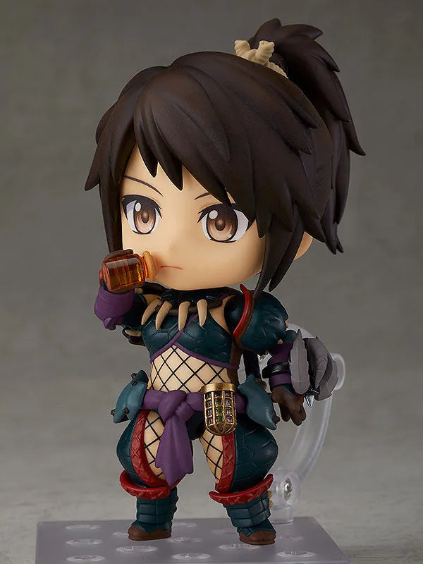 Monster Hunter World - Hunter - Nendoroid #1284-DX - Female Nargacuga Alpha Armor Ver. (Good Smile Company)ㅤ – Capcom – ActionFigureBrasil