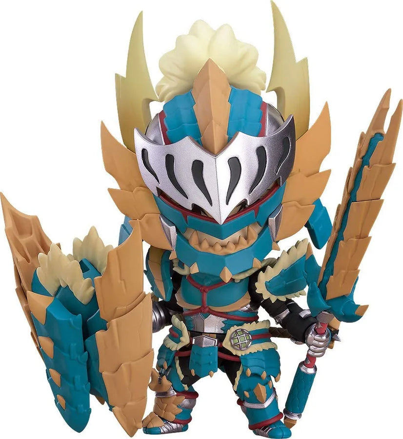 Monster Hunter World - Hunter - Nendoroid #1421 - Male Zinogre Alpha Armor Ver. (Good Smile Company)ㅤ – Good Smile Company – ActionFigureBrasil
