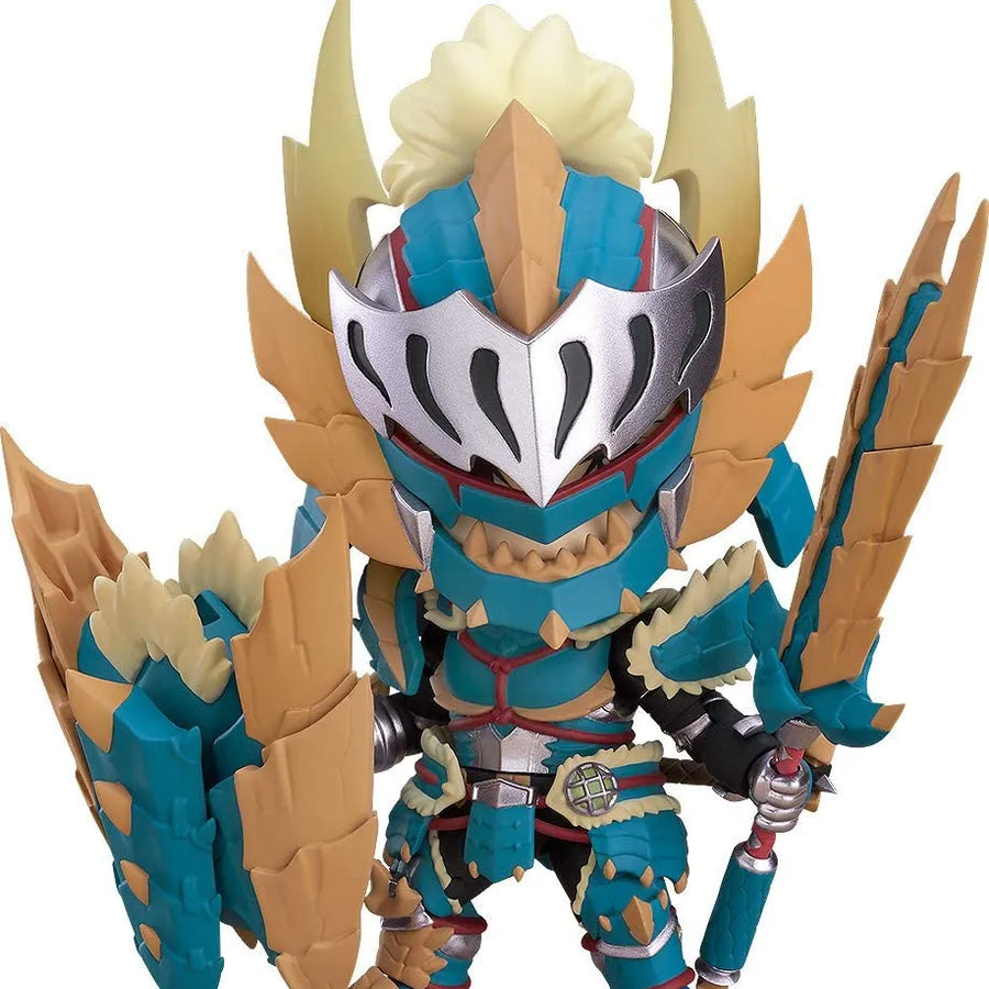 Monster Hunter World - Hunter - Nendoroid #1421 - Male Zinogre Alpha Armor Ver. (Good Smile Company)ㅤ – Good Smile Company – ActionFigureBrasil