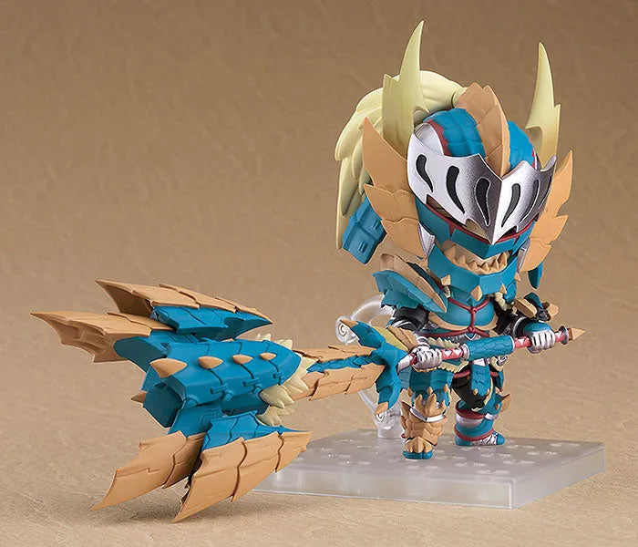 Monster Hunter World - Hunter - Nendoroid #1421 - Male Zinogre Alpha Armor Ver. (Good Smile Company)ㅤ – Good Smile Company – ActionFigureBrasil