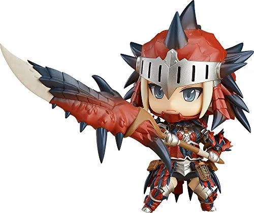 Monster Hunter World - Hunter - Nendoroid #993 - Female Rathalos Armor Edition (Good Smile Company)ㅤ – Good Smile Company – ActionFigureBrasil