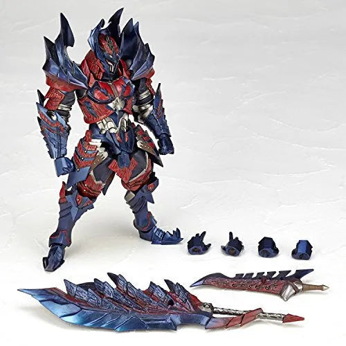 Monster Hunter X - Hunter - MonHun Revo - Vulcanlog 019 - Swordsman Dino Series (Union Creative International Ltd)ㅤ – Union Creative – ActionFigureBrasil