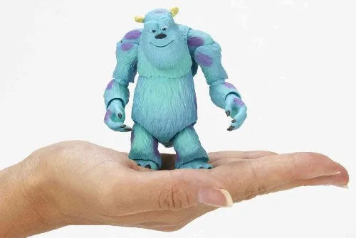 Monsters Inc. - Boo - James P. Sullivan - Revoltech - Revoltech Pixar Figure Collection - 6 (Kaiyodo)ㅤ – Kaiyodo – ActionFigureBrasil