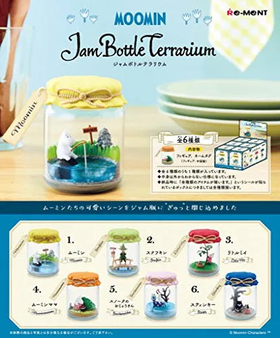 Moomin - Moomintroll - Candy Toy - MOOMIN Jam Bottle Terrarium - 1 (Re-Ment)ㅤ – Re-Ment – ActionFigureBrasil