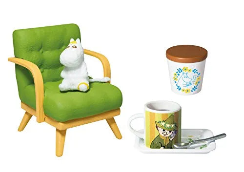 Moomin - Moomintroll - Candy Toy - Moomin Nordic Cafe - 1 - Cake full of Berries (Re-Ment)ㅤ – Re-Ment – ActionFigureBrasil