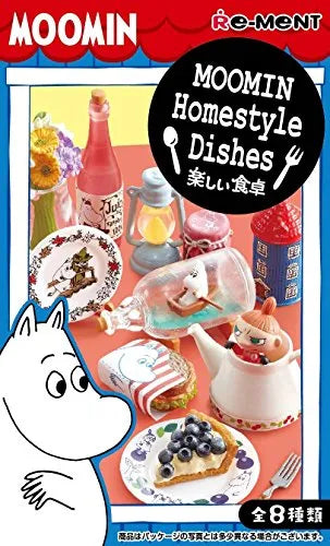 Moomin - Moomintroll - Little My - Nyoro Nyoro - Moomin Homestyle Dishes Tanoshii Shokutaku - 1 - Sandwich (Re-Ment)ㅤ – Re-Ment – ActionFigureBrasil