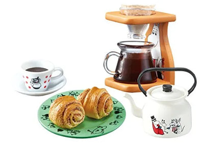 Moomin - Moomintroll - Little My - Nyoro Nyoro - Moomin Homestyle Dishes Tanoshii Shokutaku - 1 - Sandwich (Re-Ment)ㅤ – Re-Ment – ActionFigureBrasil — com base expositora