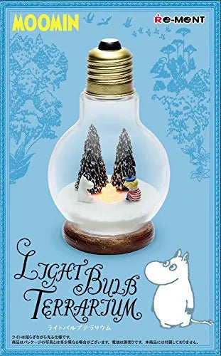 Moomin - Moomintroll - Too-Ticky - Moomin Light Bulb Terrarium - 1 (Re-Ment)ㅤ – Re-Ment – ActionFigureBrasil