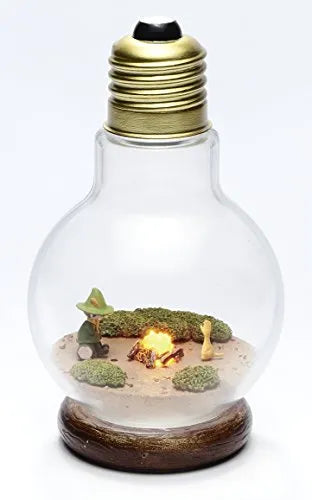 Moomin - Snufkin - Teety-Woo - Moomin Light Bulb Terrarium - 4 (Re-Ment)ㅤ – Re-Ment – ActionFigureBrasil — detalhe do produto