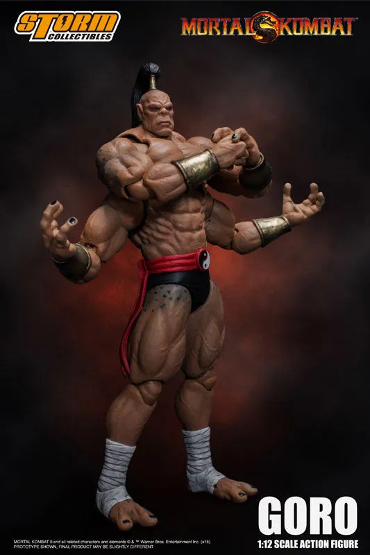 Mortal Kombat 1/12 Action Figure Goroㅤ – Storm Collectibles – ActionFigureBrasil