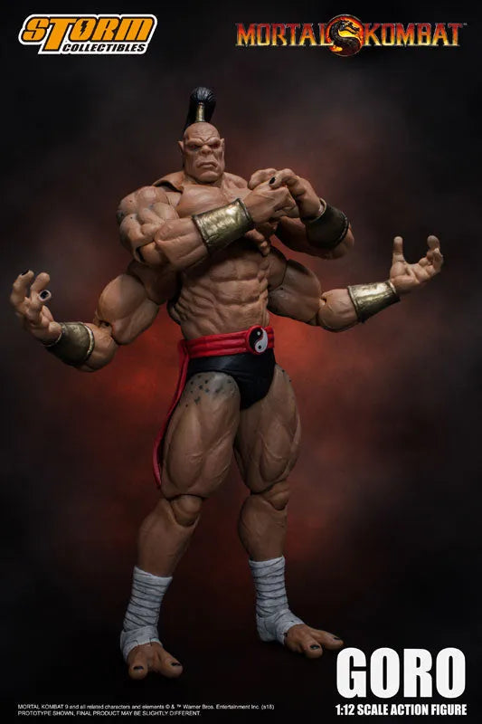 Mortal Kombat 1/12 Action Figure Goroㅤ – Storm Collectibles – ActionFigureBrasil