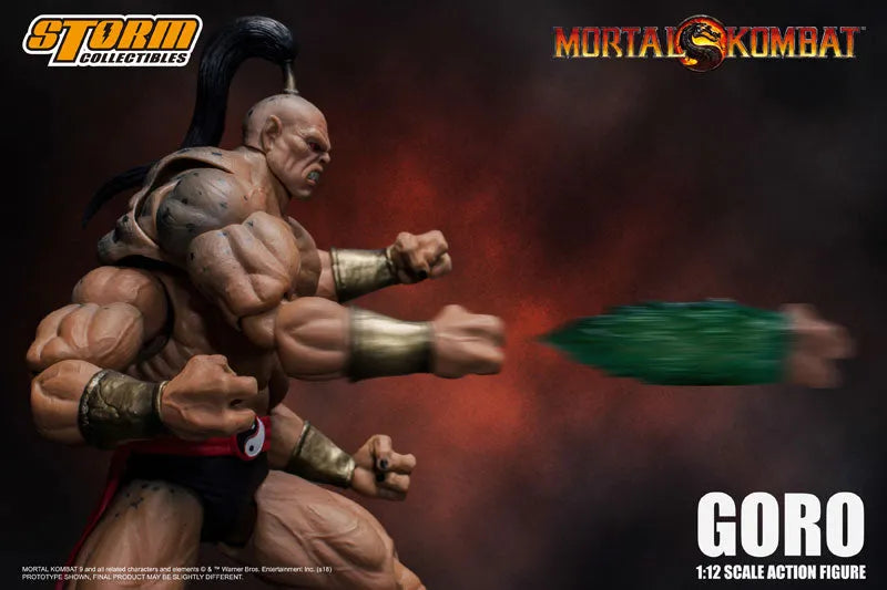 Mortal Kombat 1/12 Action Figure Goroㅤ – Storm Collectibles – ActionFigureBrasil
