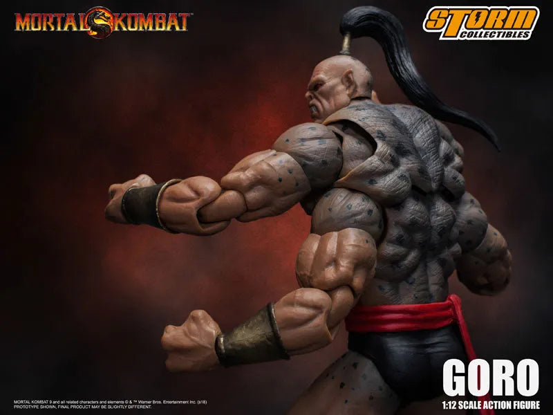 Mortal Kombat 1/12 Action Figure Goroㅤ – Storm Collectibles – ActionFigureBrasil