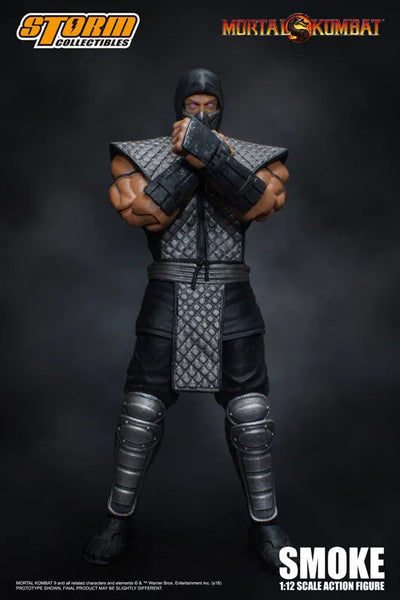 Mortal Kombat 1/12 Action Figure Smoke(Provisional Pre-order)ㅤ – Storm Collectibles – ActionFigureBrasil — ângulo diferente