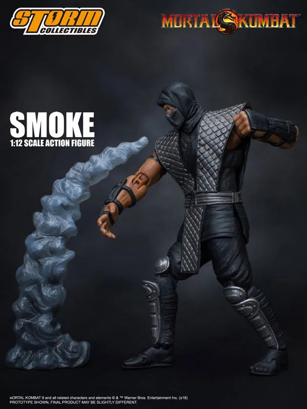 Mortal Kombat 1/12 Action Figure Smoke(Provisional Pre-order)ㅤ – Storm Collectibles – ActionFigureBrasil