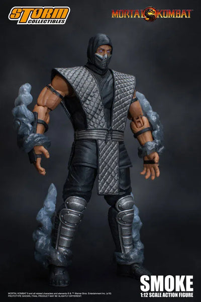 Mortal Kombat 1/12 Action Figure Smoke(Provisional Pre-order)ㅤ – Storm Collectibles – ActionFigureBrasil — embalagem