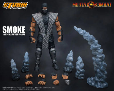 Mortal Kombat 1/12 Action Figure Smoke(Provisional Pre-order)ㅤ – Storm Collectibles – ActionFigureBrasil — iluminação de estúdio