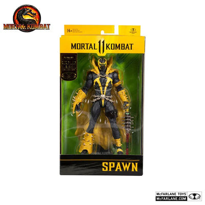 "Mortal Kombat" Action Figure 7 Inch Spawn (Curse of Apocalypse Version)ㅤ – McFarlane Toys – ActionFigureBrasil — iluminação de estúdio