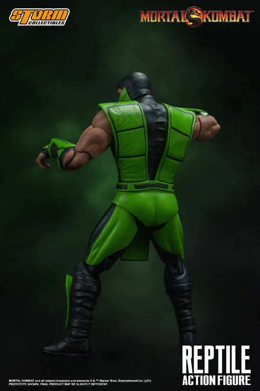 Mortal Kombat Action Figure Reptileㅤ – Storm Collectibles – ActionFigureBrasil
