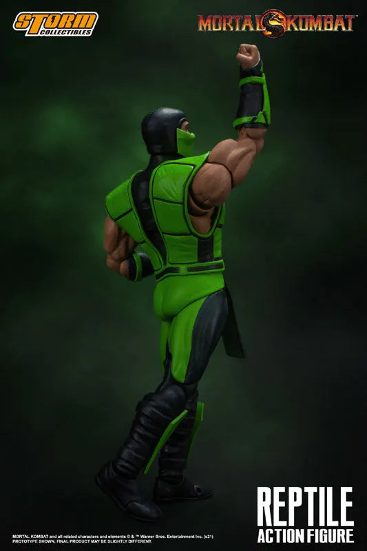 Mortal Kombat Action Figure Reptileㅤ – Storm Collectibles – ActionFigureBrasil
