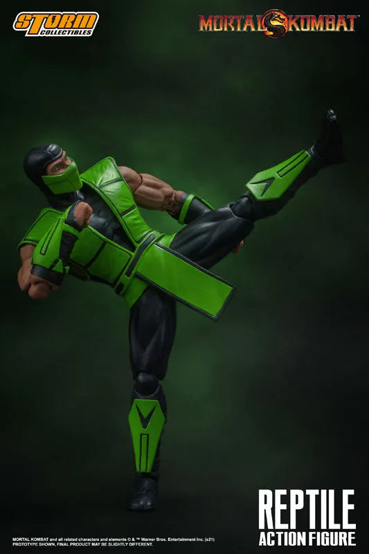 Mortal Kombat Action Figure Reptileㅤ – Storm Collectibles – ActionFigureBrasil