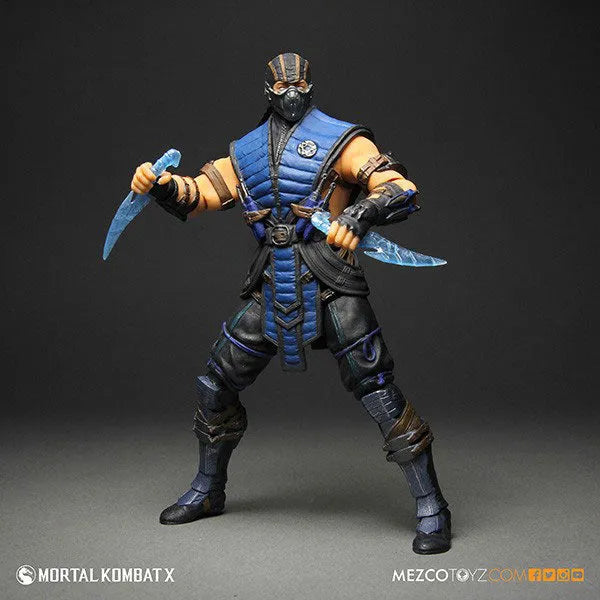 Mortal Kombat X - 12 Inch Action Figure Series: Sub-Zeroㅤ – Mezco Toyz – ActionFigureBrasil