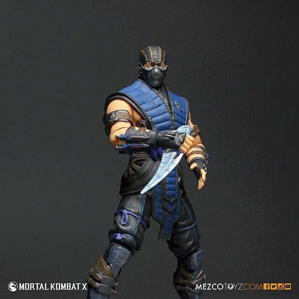Mortal Kombat X - 12 Inch Action Figure Series: Sub-Zeroㅤ – Mezco Toyz – ActionFigureBrasil