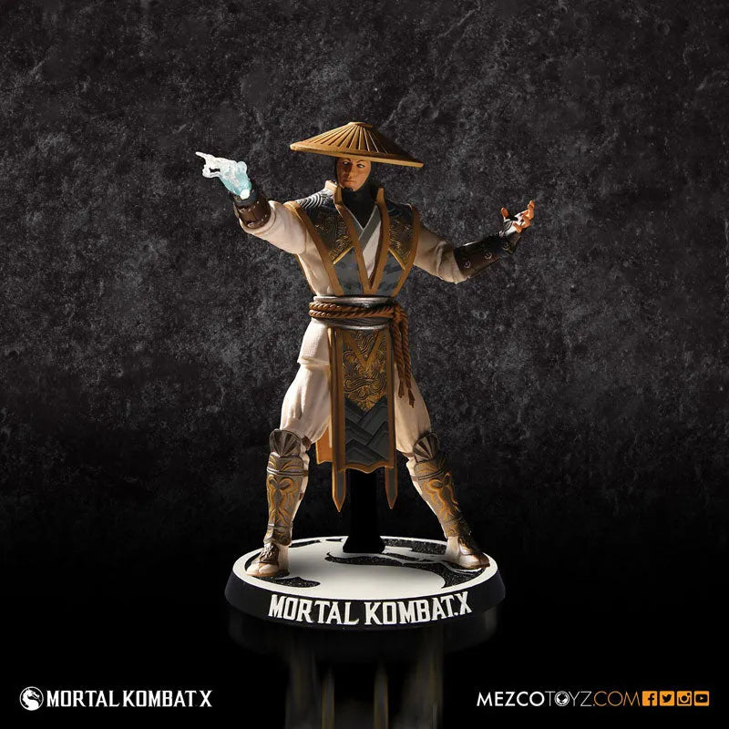 Mortal Kombat X - 3.75 Inch Action Figure: Raidenㅤ – Mezco – ActionFigureBrasil