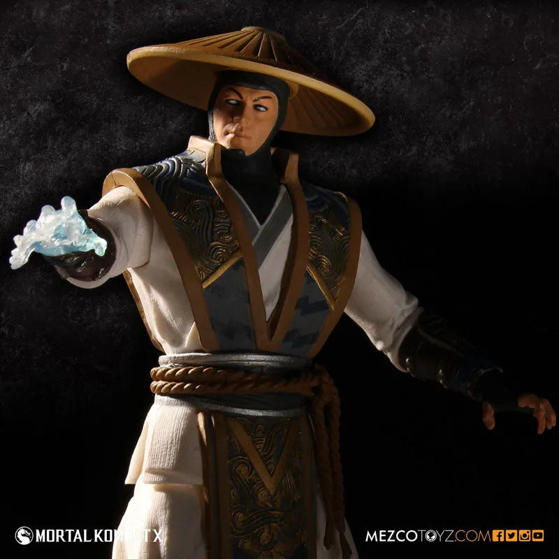 Mortal Kombat X - 3.75 Inch Action Figure: Raidenㅤ – Mezco – ActionFigureBrasil