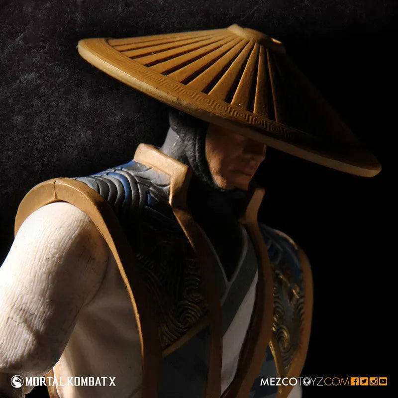 Mortal Kombat X - 3.75 Inch Action Figure: Raidenㅤ – Mezco – ActionFigureBrasil