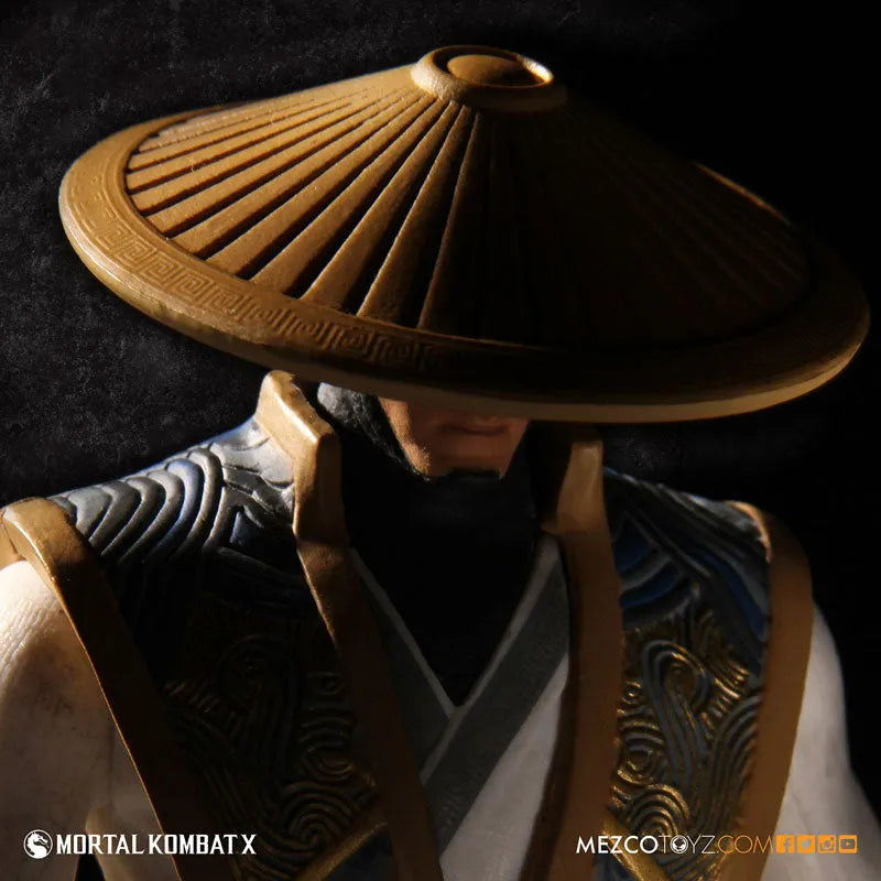 Mortal Kombat X - 3.75 Inch Action Figure: Raidenㅤ – Mezco – ActionFigureBrasil