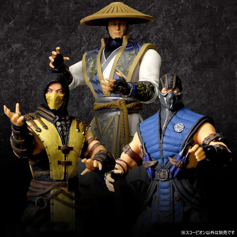 Mortal Kombat X - 3.75 Inch Action Figure: Scorpionㅤ – Mezco – ActionFigureBrasil