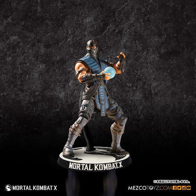 Mortal Kombat X - 3.75 Inch Action Figure: Sub-Zeroㅤ – Mezco – ActionFigureBrasil — ângulo diferente