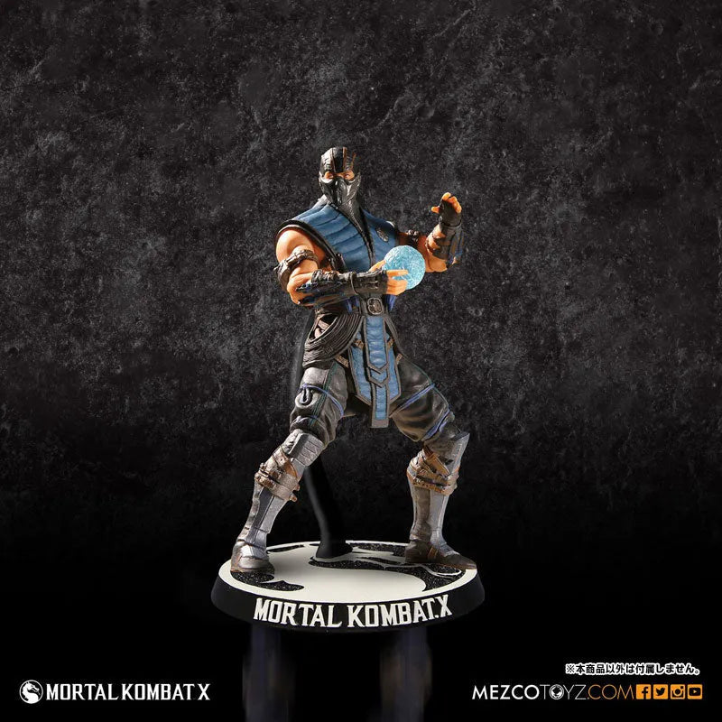 Mortal Kombat X - 3.75 Inch Action Figure: Sub-Zeroㅤ – Mezco – ActionFigureBrasil
