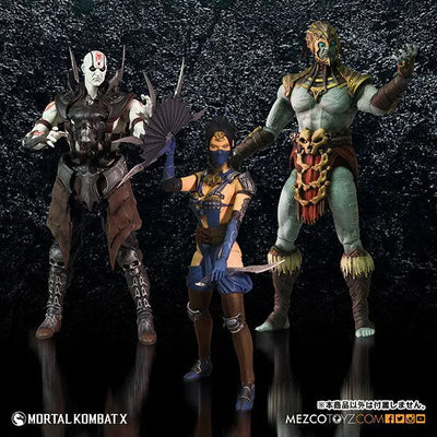 Mortal Kombat X / 6 Inch Action Figure Series 2: Quan Chiㅤ – Mezco – ActionFigureBrasil — detalhe do produto