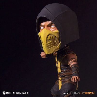 Mortal Kombat X - 6inch Bobble Head: Scorpionㅤ – Mezco – ActionFigureBrasil — detalhe do produto