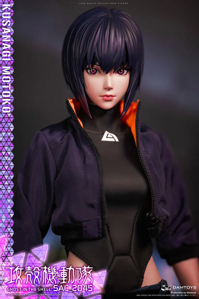 Motoko Kusanagi (Casual Version) – Damtoys – ActionFigure Brasil — com base expositora