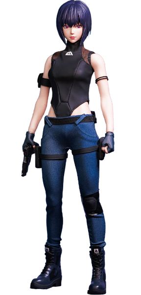 Motoko Kusanagi (Casual Version) – Damtoys – ActionFigure Brasil — ângulo diferente